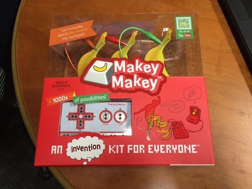 The collector+39s Makey Makey packaging