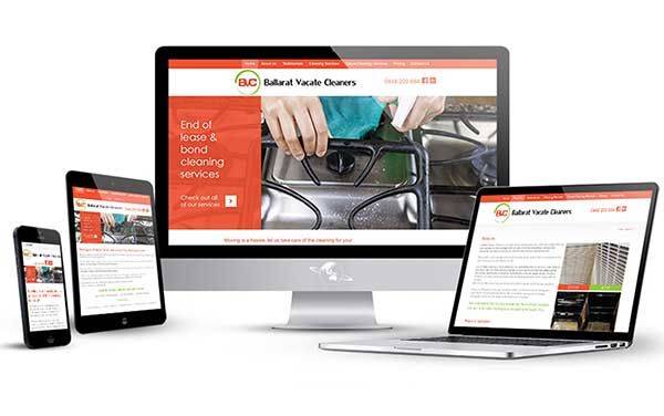 Ballarat Vacate Cleaners Responsive Website