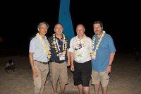 Karma Beach Dinner - David Kong - Walter Marcheselli - David Plunkett and Robert Anderson